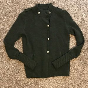 Banana Republic Olive Green Wool Sweater